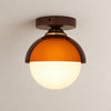 Afterglow Sunset Sculptural Glow Ceiling Lamp Modern Vintage Style for Hallway and Entryway
