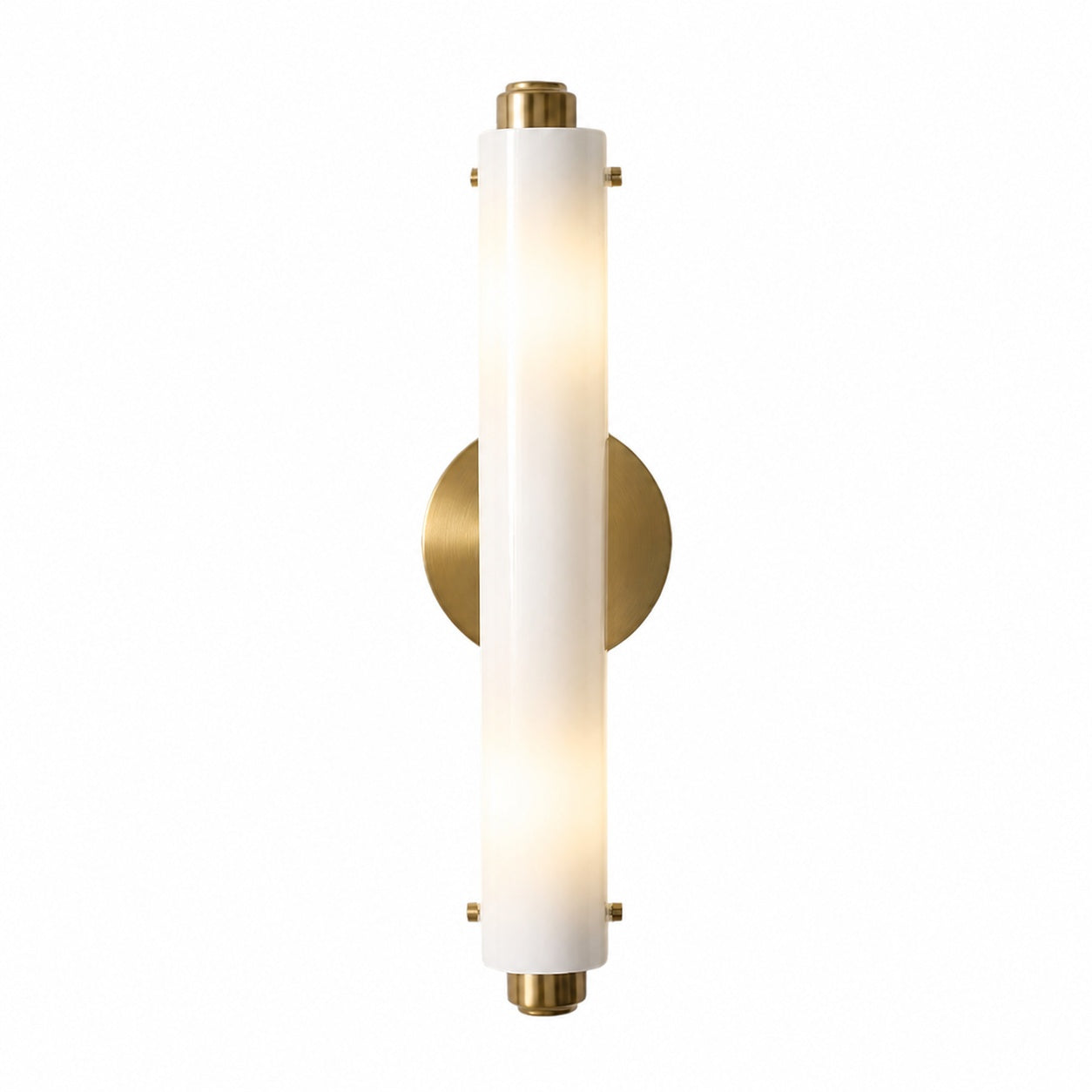 Vilonass Modern Glass Wall Sconce - Elongated Minimalist Design for Indoor and Outdoor Spaces
