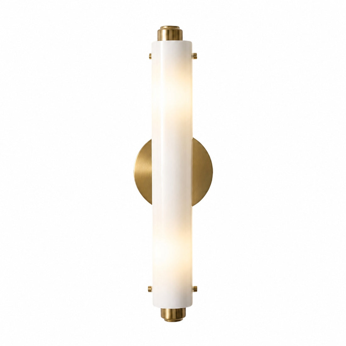 Vilonass Modern Glass Wall Sconce - Elongated Minimalist Design for Indoor and Outdoor Spaces