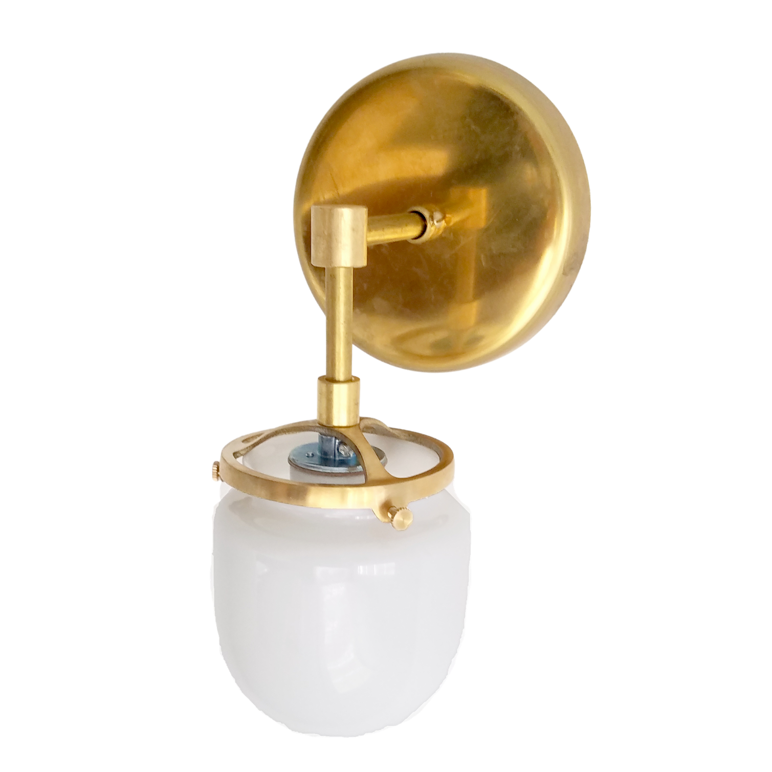Modern Nautical Design Single Light Wall Sconce