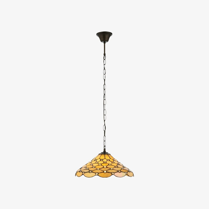 TF Pearl Pendant Light – With A Glass Shade and Adjustable Length for Dining and Kitchens