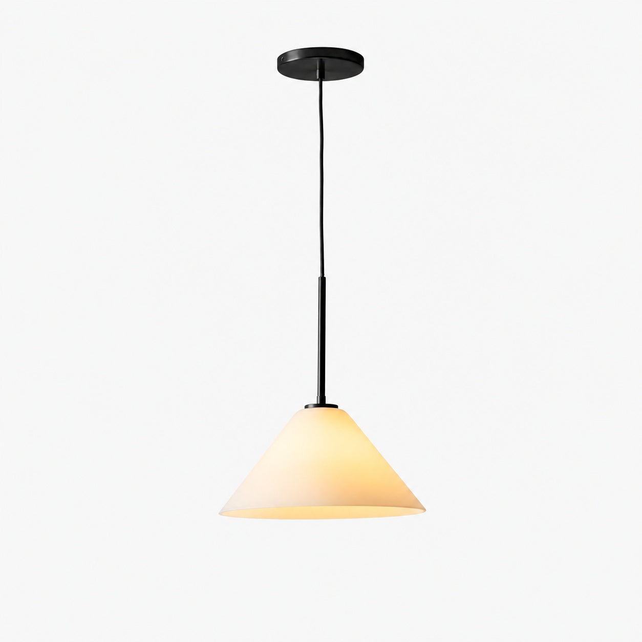 Conica Glass Cone Pendant Lamp – Modern Style Light for Any Room