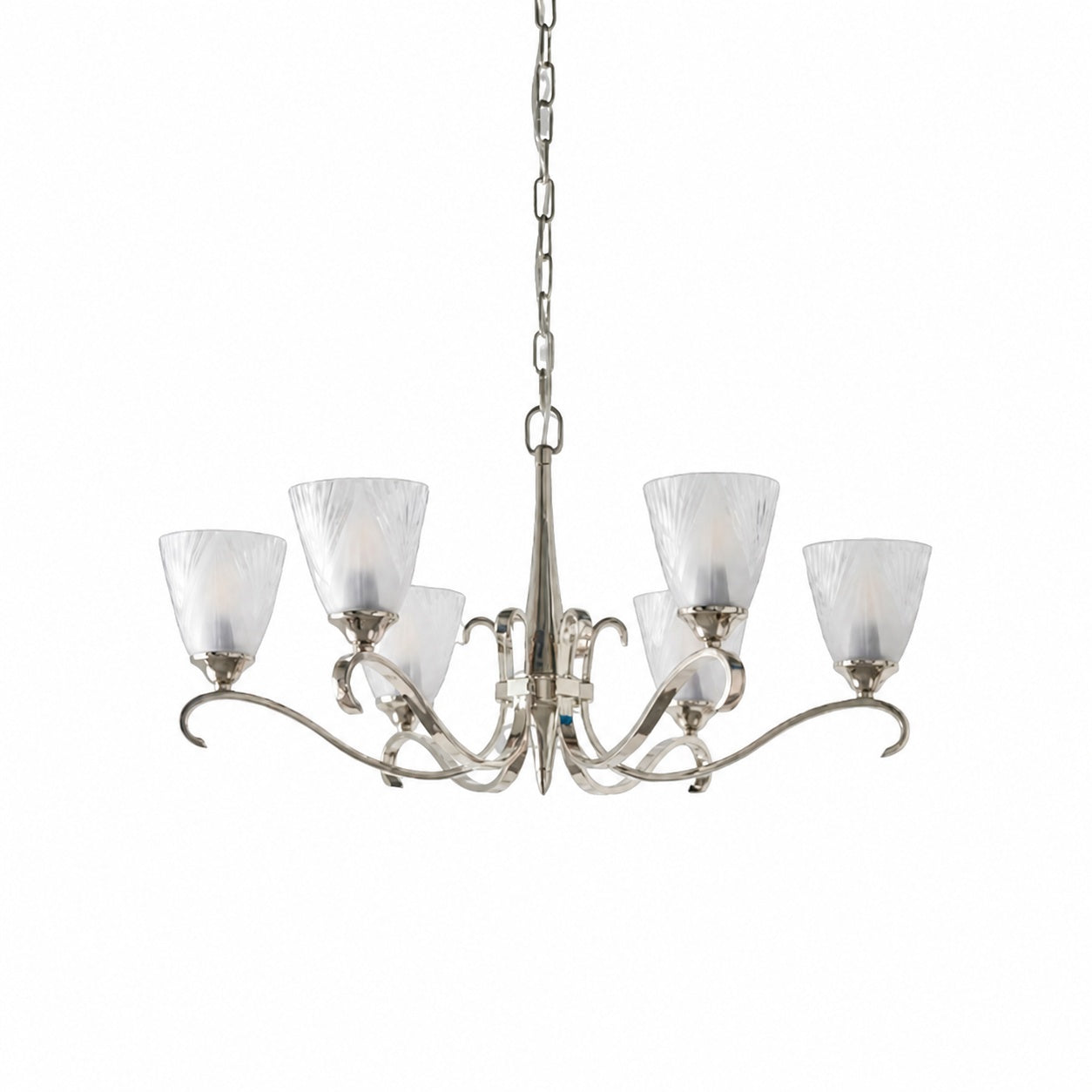 Lunetal Multi-Light Chandelier Crystal Accents Brass Finish - Modern Luxury for Dining Room and Living Room