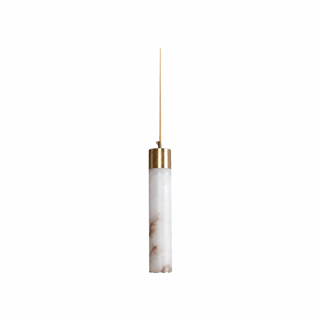 Solaryx Minimal Cylindrical Silhouette Pendant Light - Modern Style Lamp for Kitchen or Dining Room