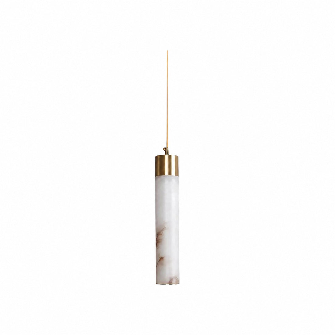Solaryx Minimal Cylindrical Silhouette Pendant Light - Modern Style Lamp for Kitchen or Dining Room