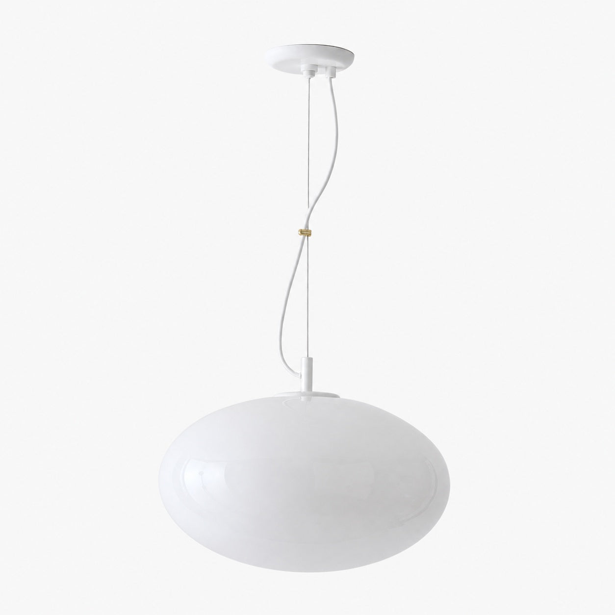 Lumivelle Minimalist Glass Pendant – Adjustable Height Dimmable Design
