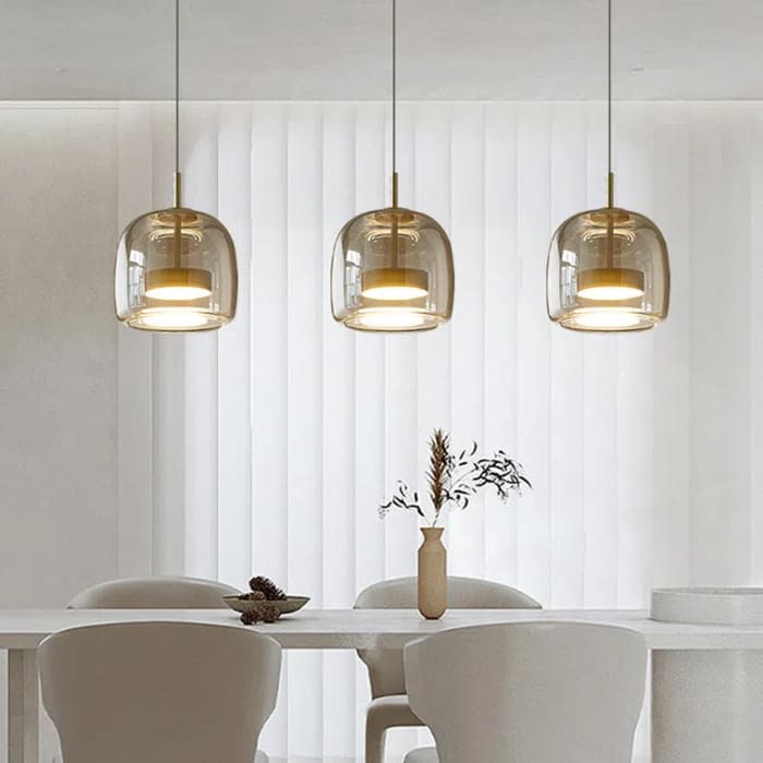 Jube SP Pendant Light - Metro Sphere Glass Jar Suspension Lamp
