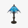 Vintage Tiffany stained glass table lamp