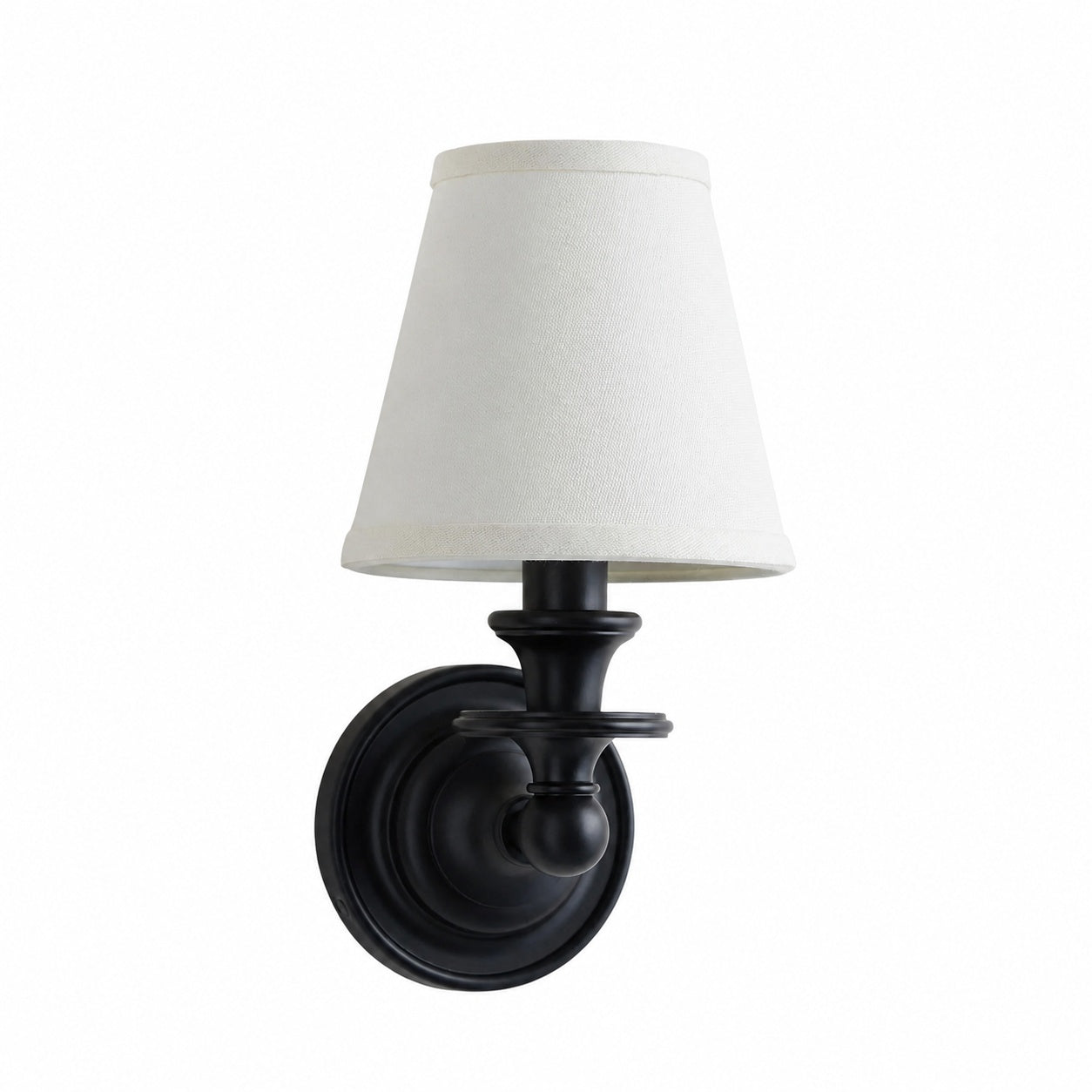 Kalvora Fabric Shade Wall Sconce - Stylish Accent Lighting for Bedroom & Hallway