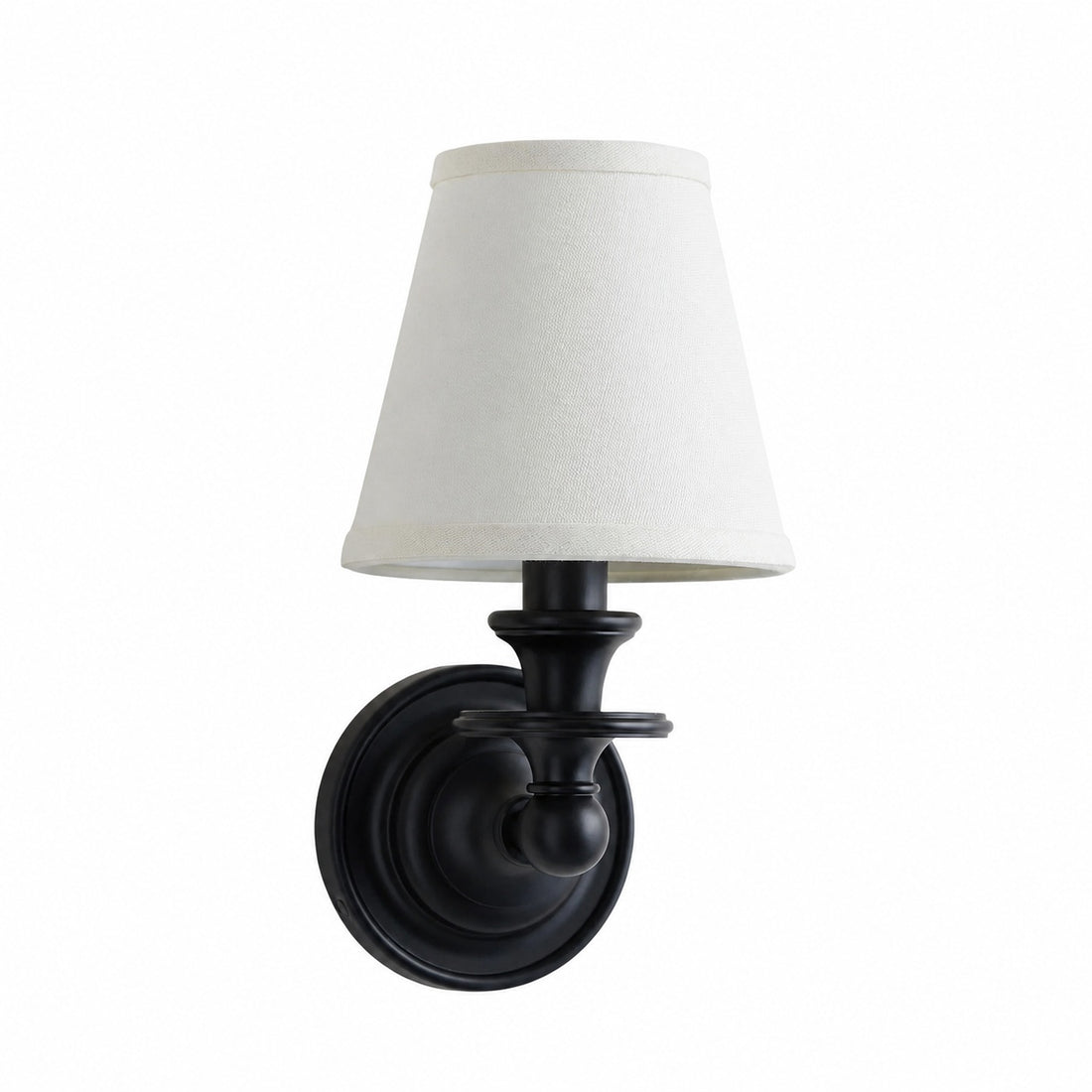 Kalvora Fabric Shade Wall Sconce - Stylish Accent Lighting for Bedroom & Hallway