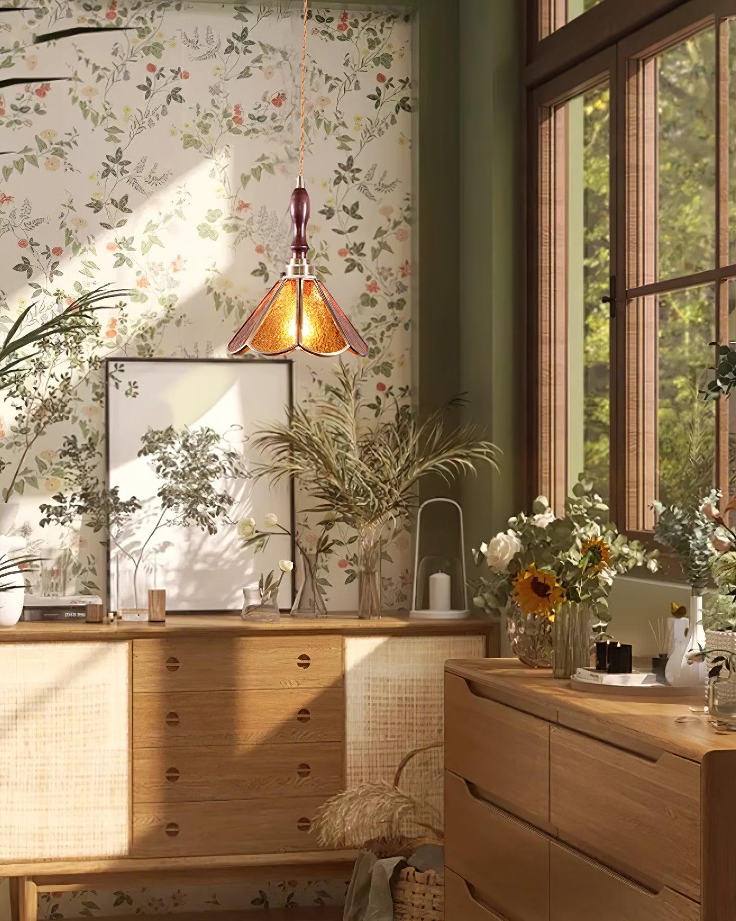 Retro Water Pattern Pendant Lighting