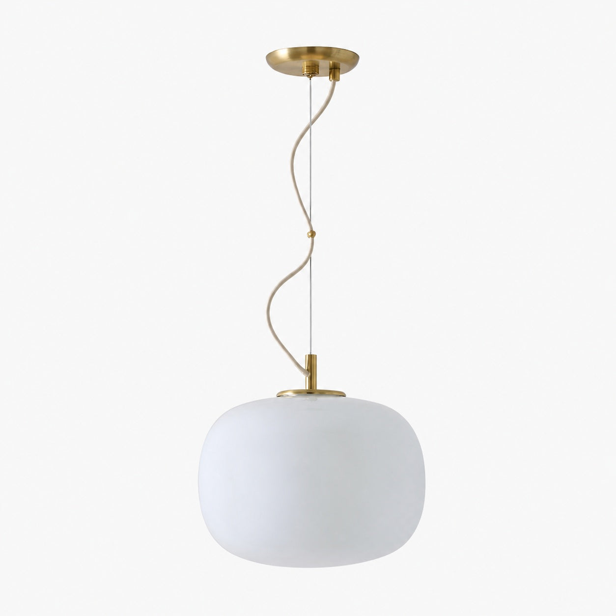 Lumivelle Minimalist Glass Pendant – Adjustable Height Dimmable Design