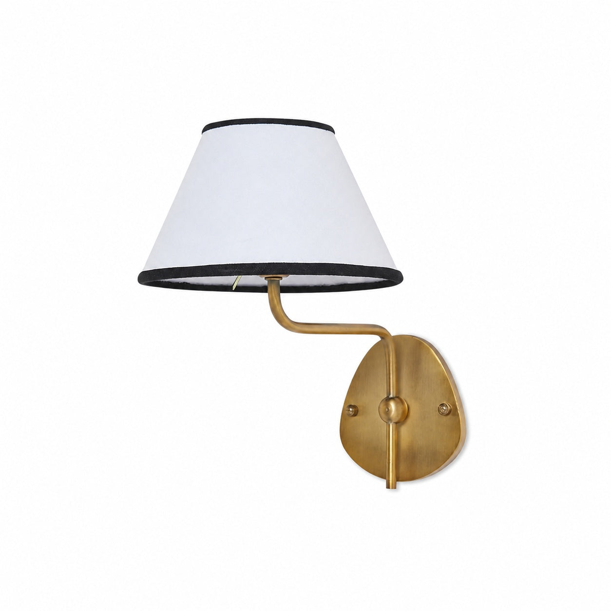 Kulo Fabric Wall Light – Modern Double Arm Linen Wall Sconce for Living Room