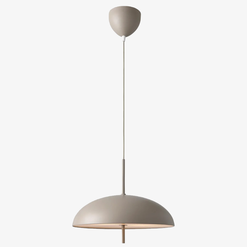 Aurelia Pendant Lamp - Sculptural Metal Frame with Sleek Shade for Dining and Entry