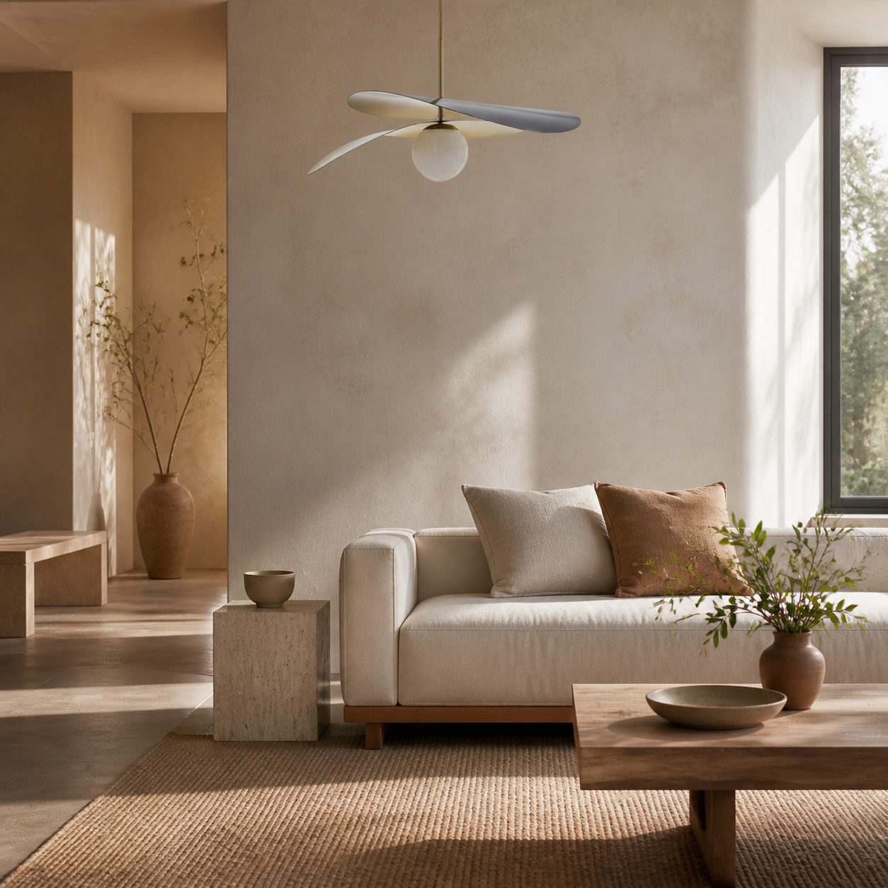 Tynora Pendant Light - Modern with Metallic Finishes and Glass