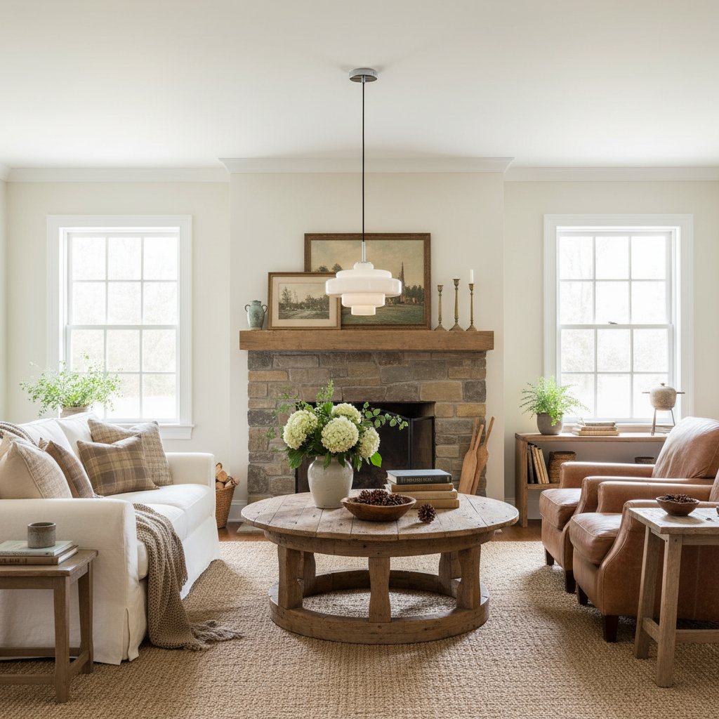 Koloro Elegant Retro Glass Pendant Light – Adjustable Length for Living Room & Hallway