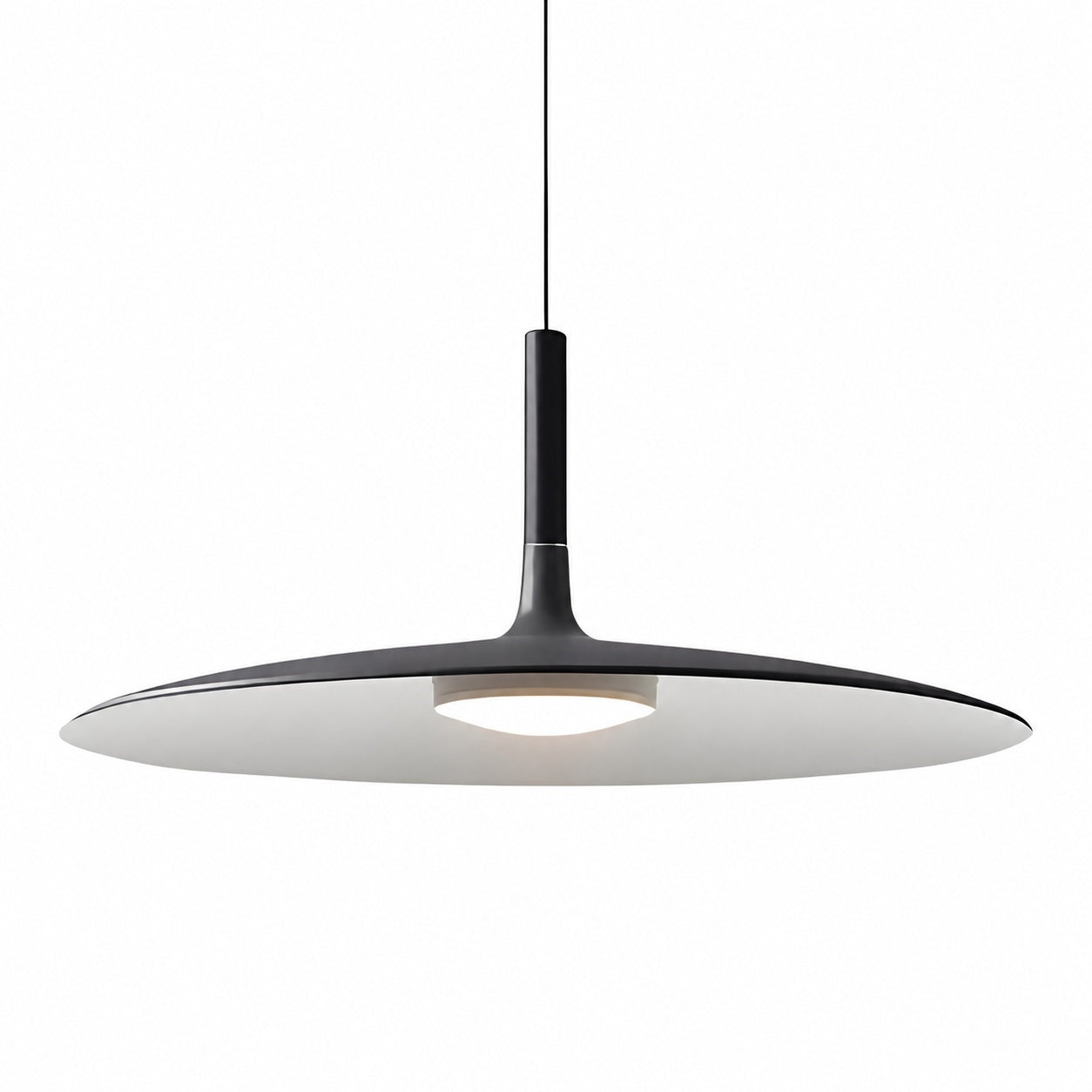 Alphomo Industrial Pendant Light - Minimalist Hanging Lamp for Kitchen Island and Dining Table N04