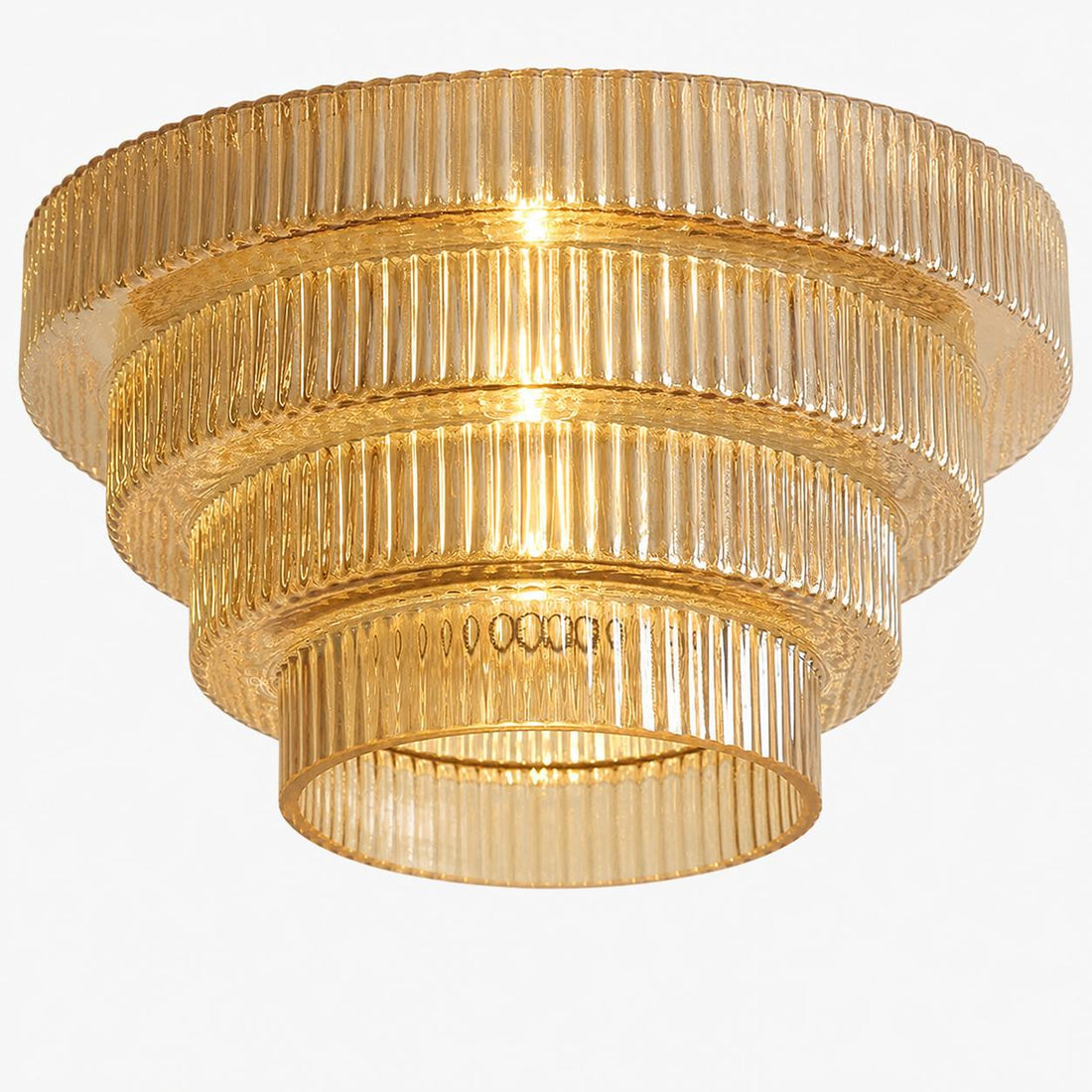 Bottis  Striped Glass Bottle Pendant Lamp with Artistic Vertical Shade U19