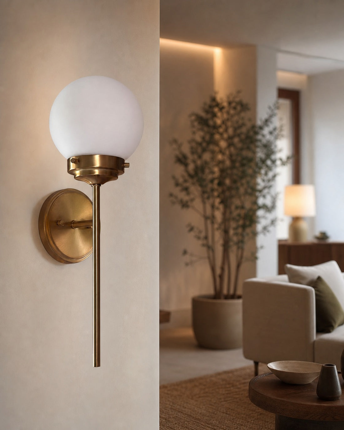 Ayva Glass Wall Lamp