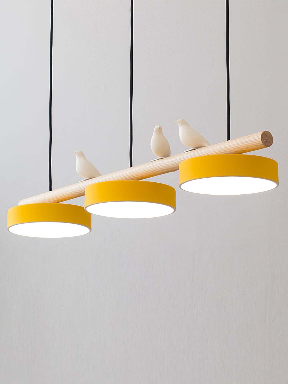 Creative Branch Bird Shaped Pendant Lamp