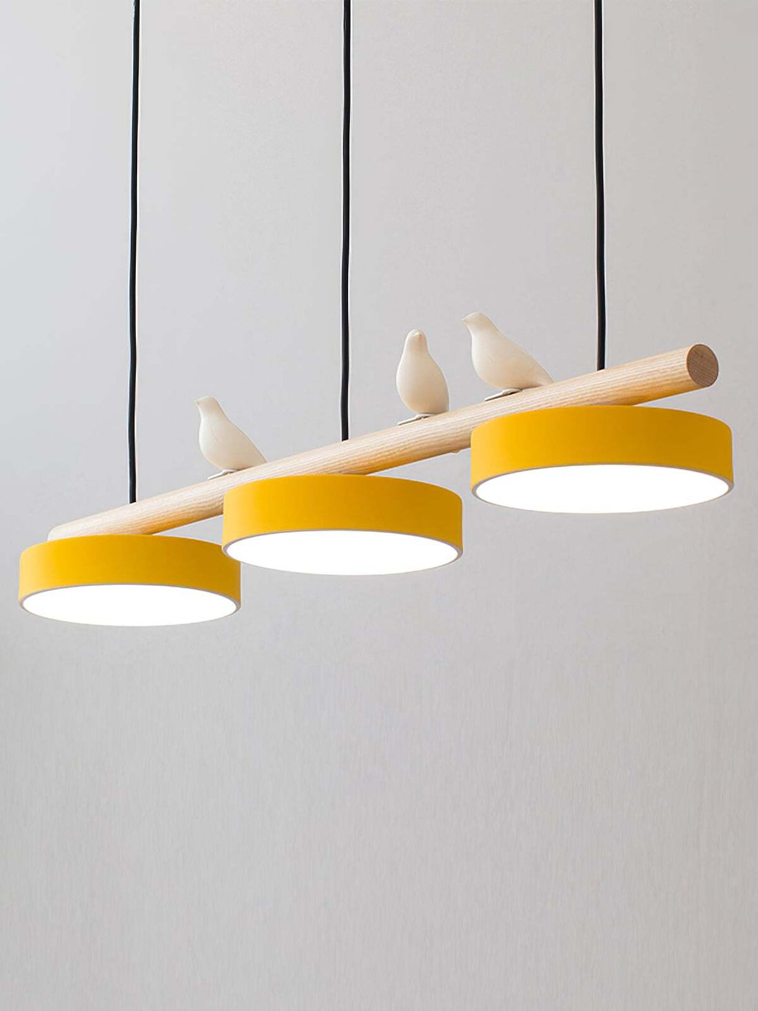Creative Branch Bird Shaped Pendant Lamp