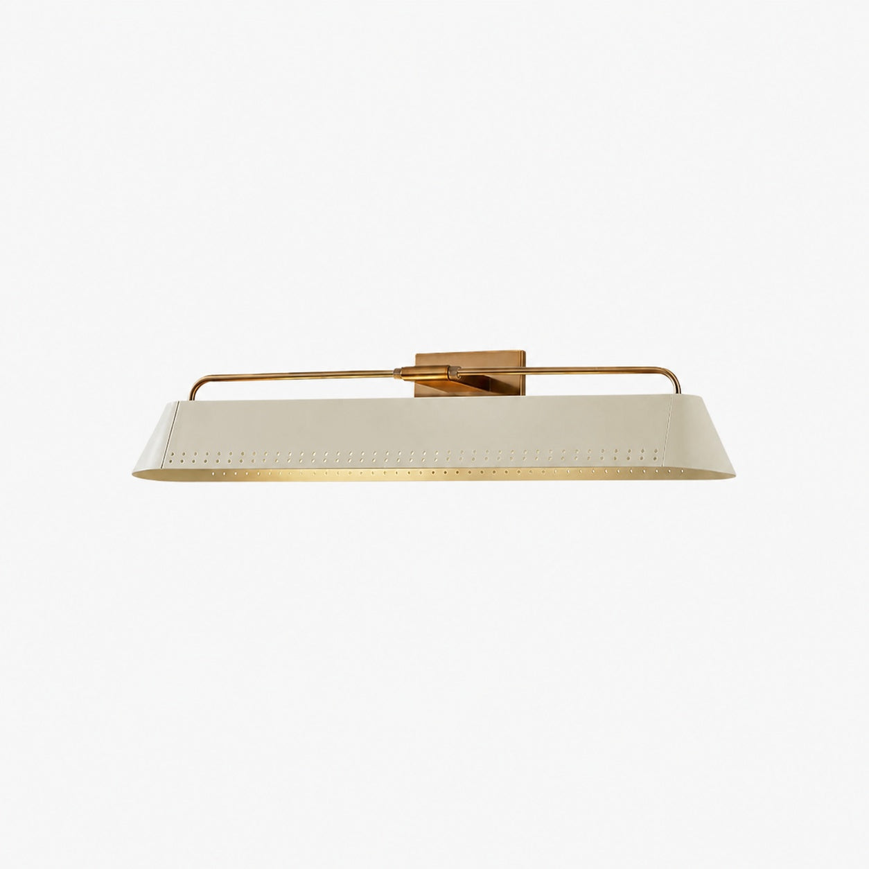 Libris Wall-Mounted Picture Light - Modern Steel Frame with Soft Sand Shade for Entryway & Dining