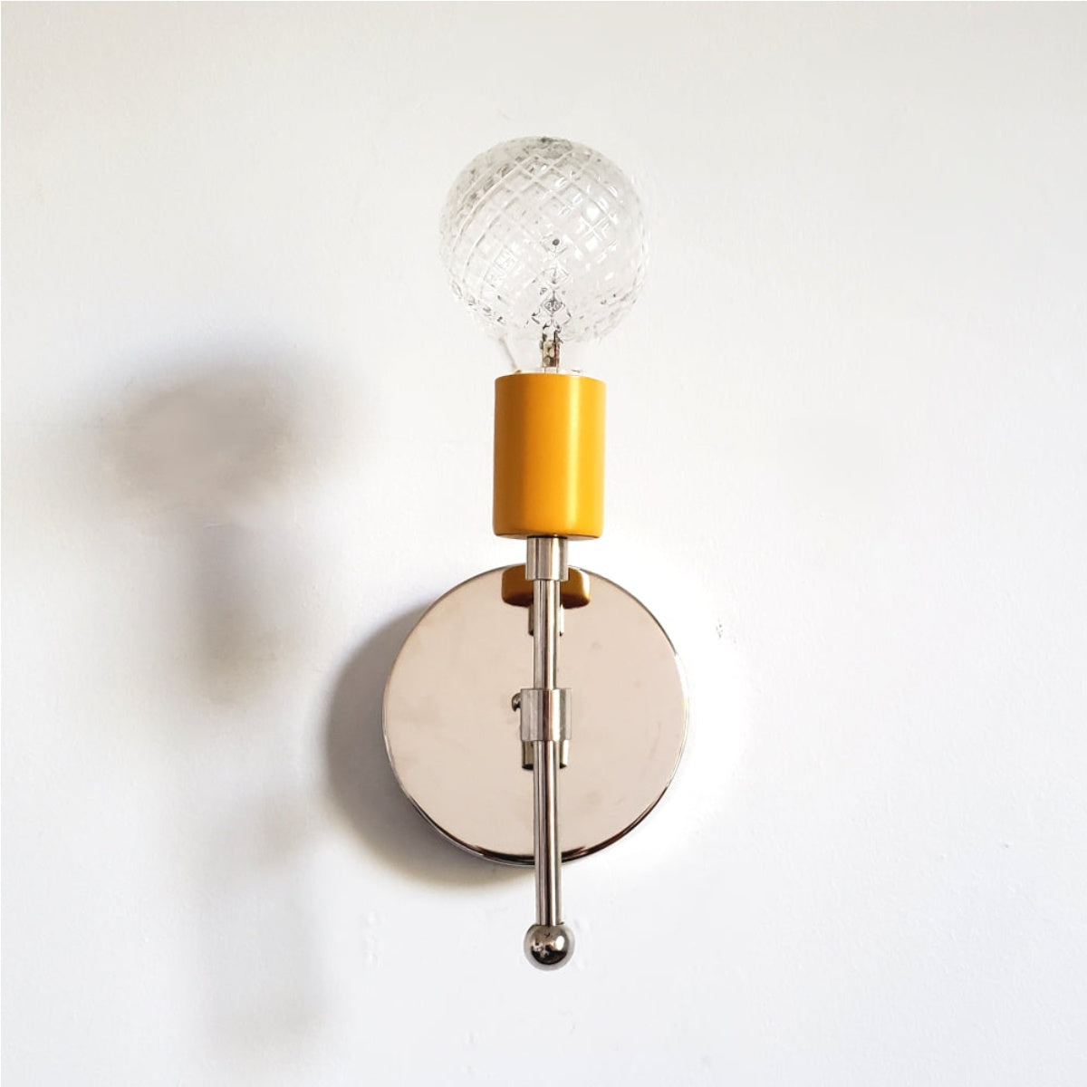 Boho Accent Brass Fixture Wall Sconce