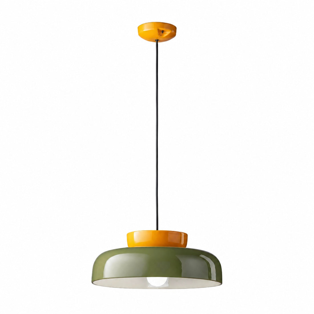 Fiesta Colorful Bowl Shaped Nordic Ceramic Pendant Lamp
