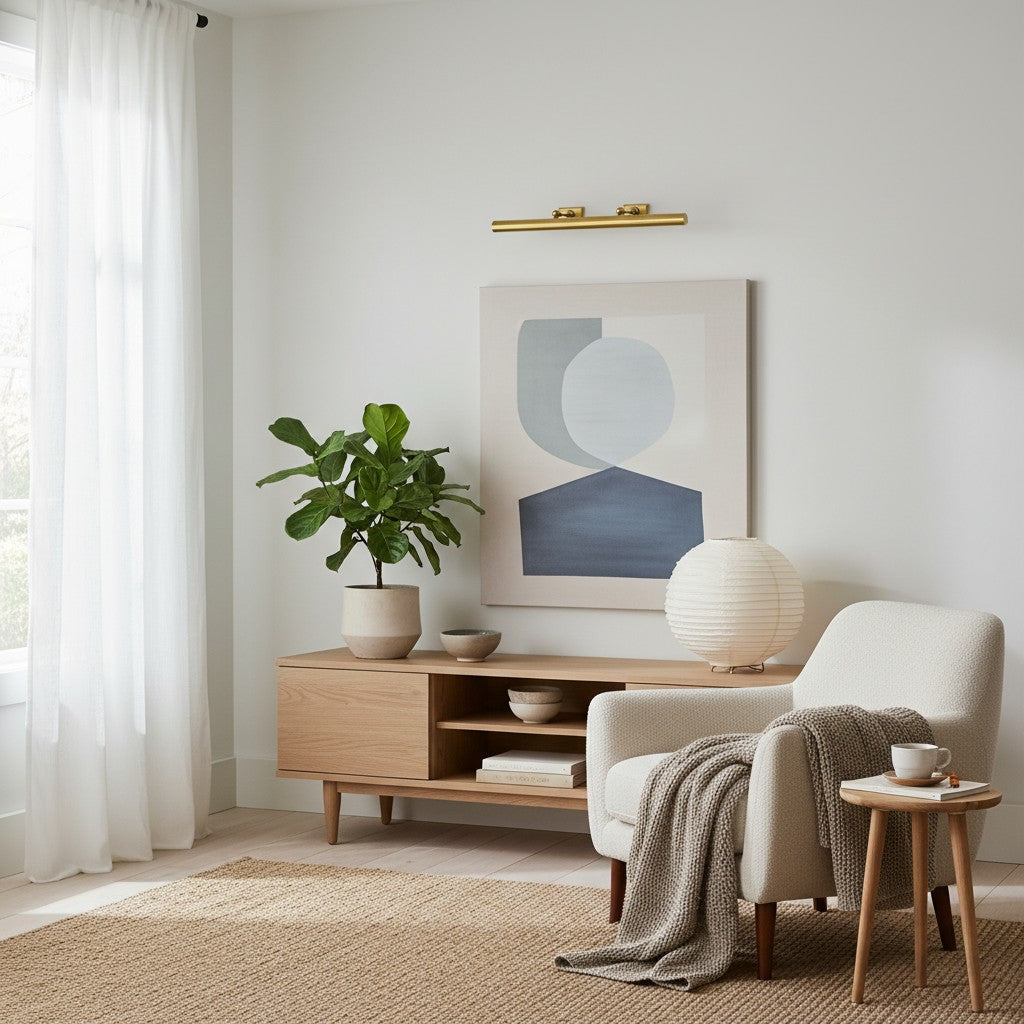 Libris Picture Light - Slim Wall Mounted Light with Art-Focused Design