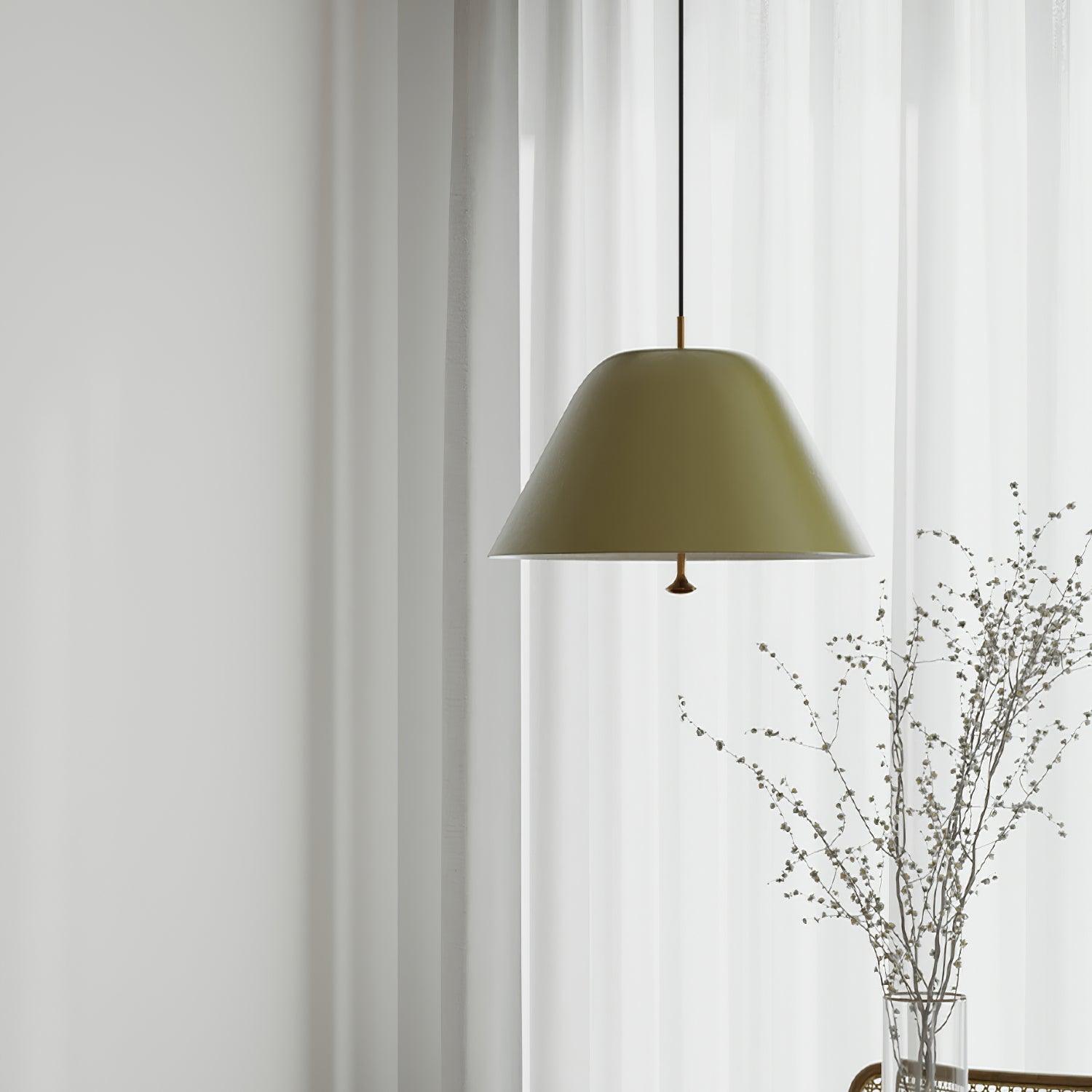 Simple Mushroom - Shaped Smooth Pendant Lighting