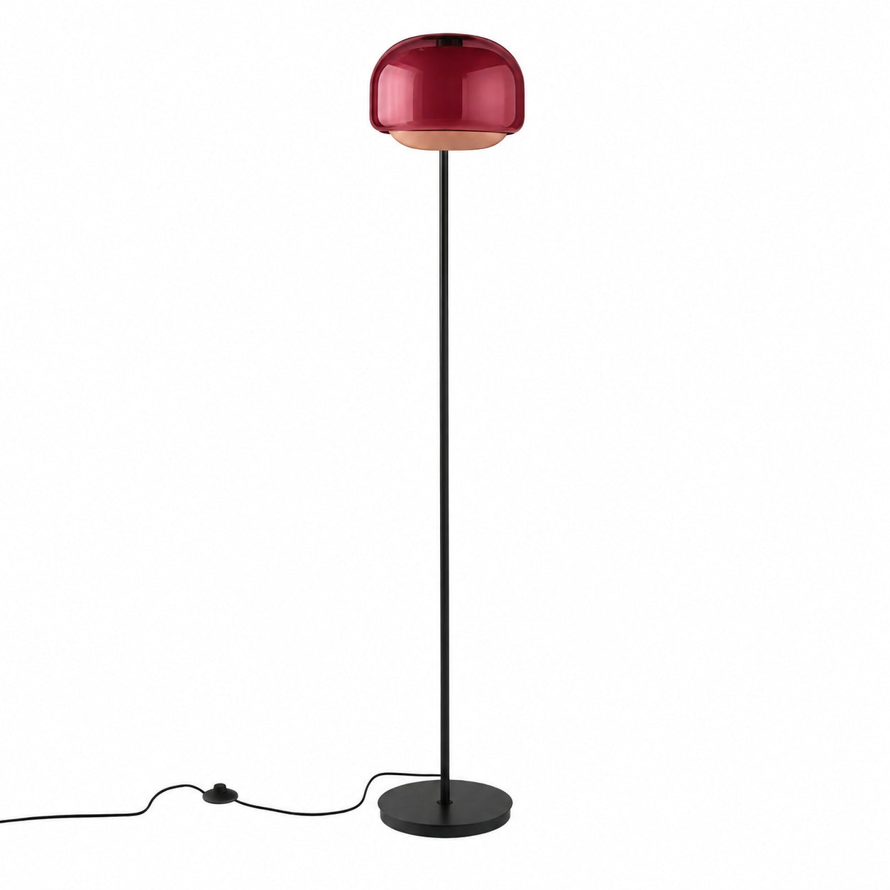 Clinco Modern Mushroom Floor Lamp - Colored Glass Design