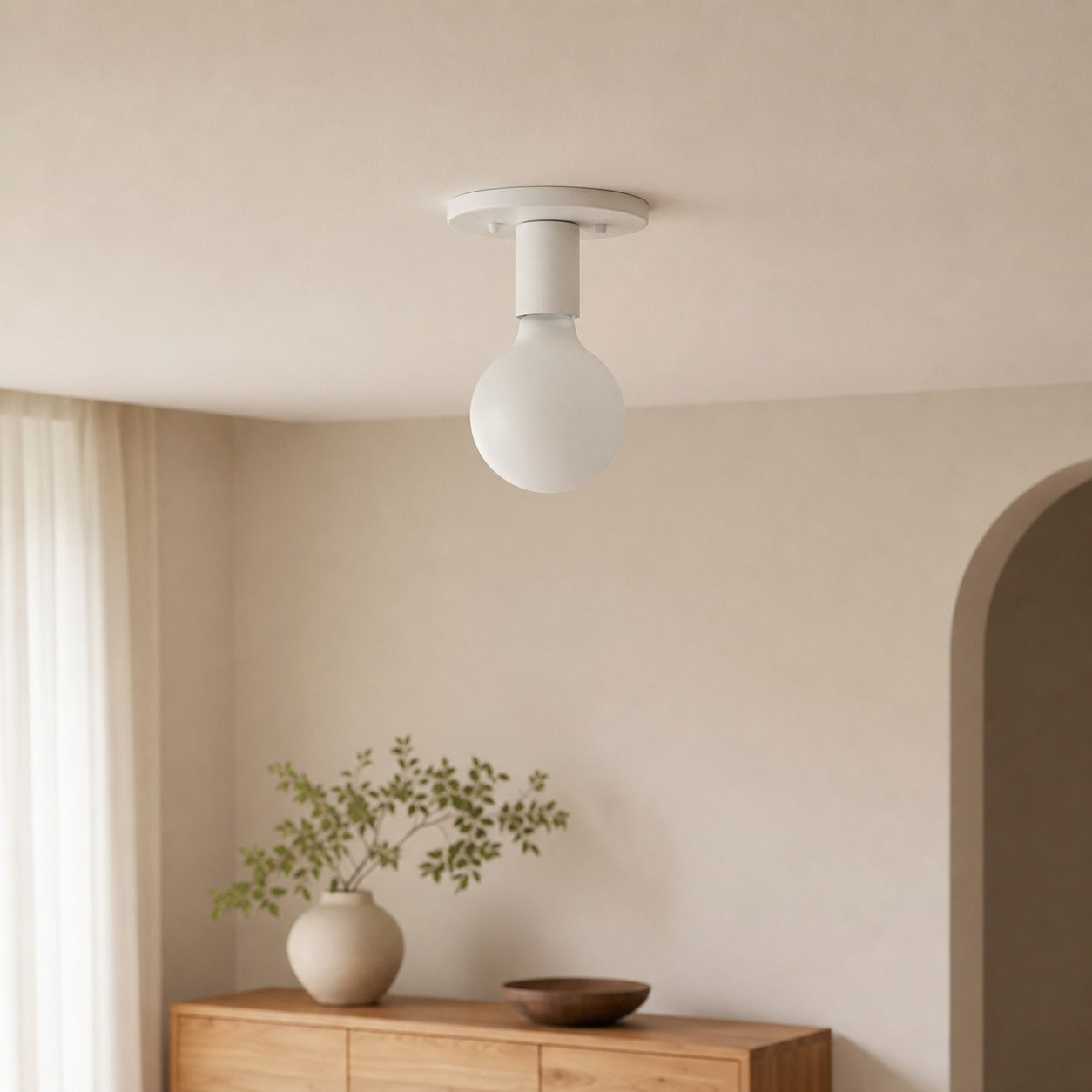 Glorica Glass Minimalist Wall Sconce - Versatile Modern Light For Any Room