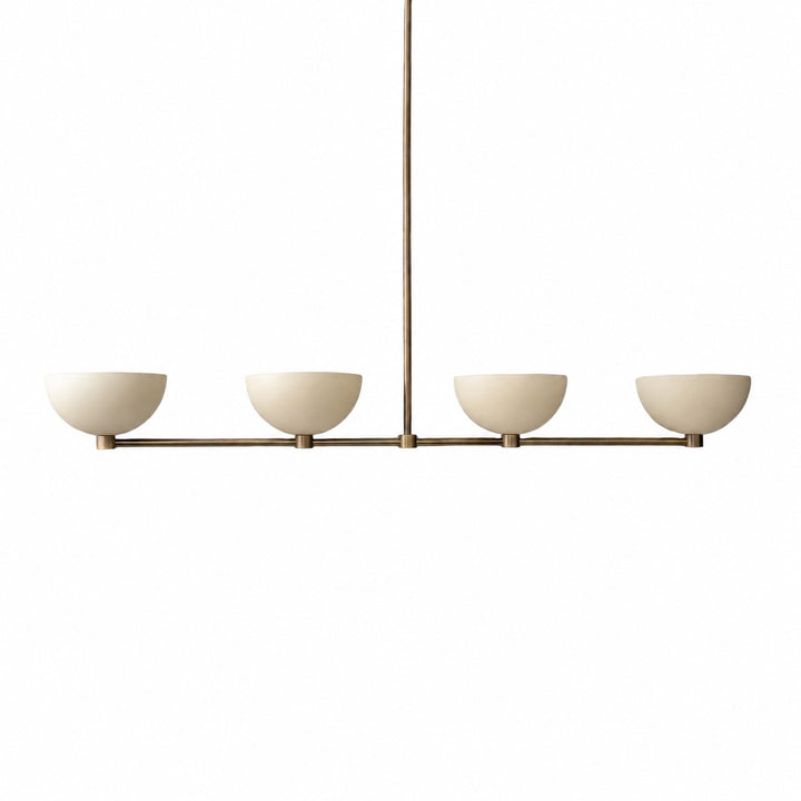 Metio Dome Elegant Chandelier Light - Decorative Ceiling Fixture for Home