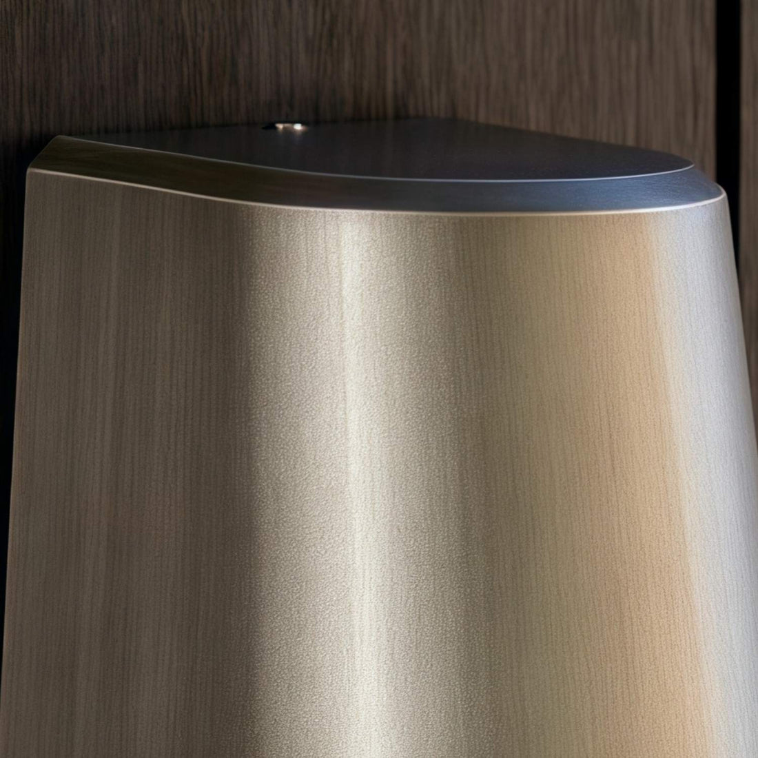 Rivathis Minimalist Metal Pewter Wall Lantern - Stylish Porch Fixture Ideal for Entry or Garden