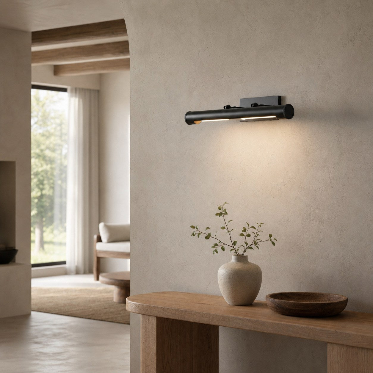 Modo Picture Light - Classic Arch Design Brass Art Light for Gallery Wall