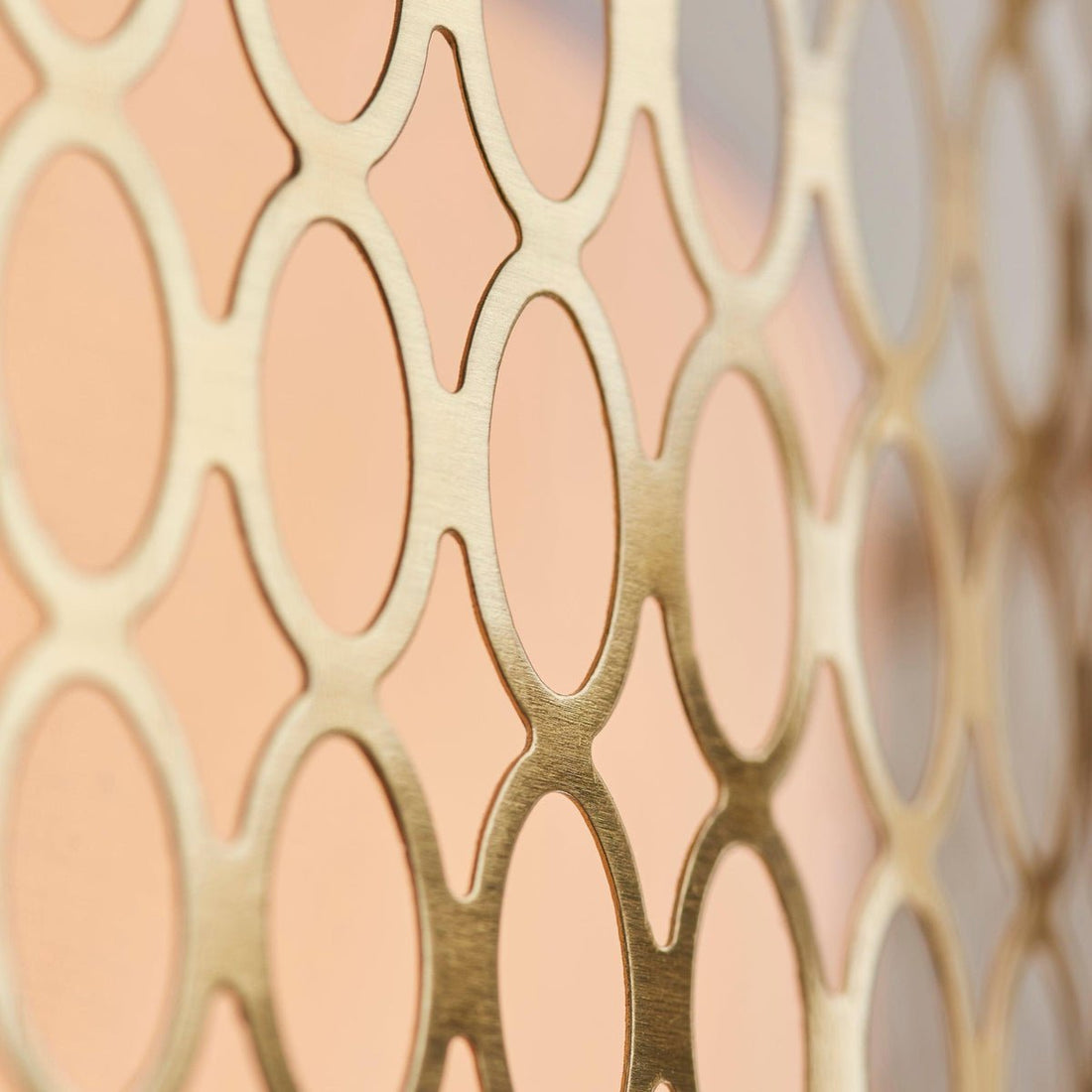 Liorin Geometric Mesh 3‑Light Flush Ceiling Light - Mesh Metal Frosted Glass Lamp for Living Room or Hallway