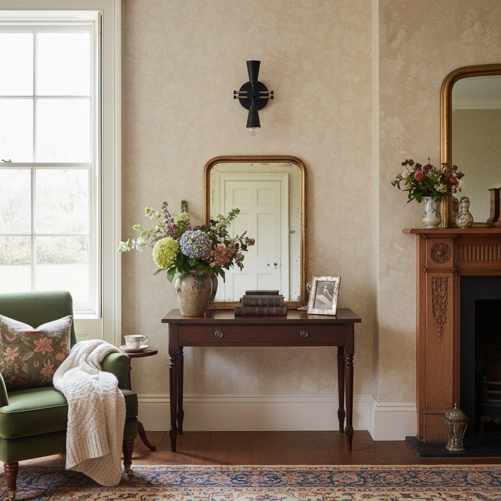 Pyralis Cone Dual Brushed Brass Cone Wall Sconce – Art Deco Vanity Light for Bathroom