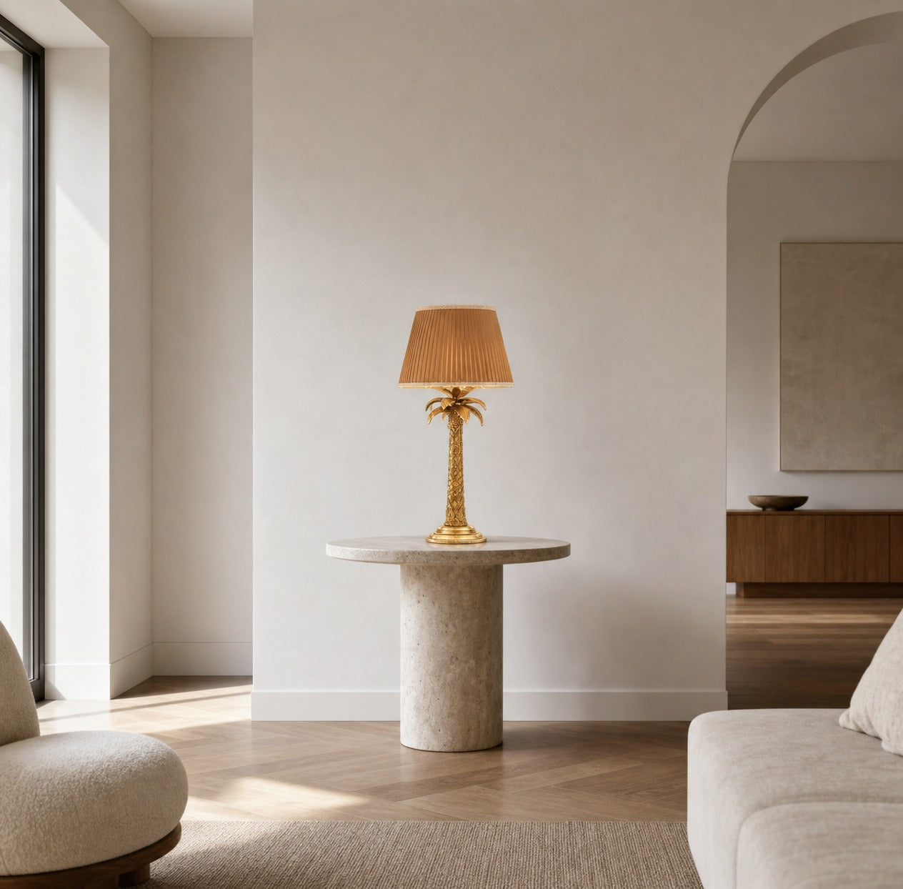Palm Tree Table Lamp