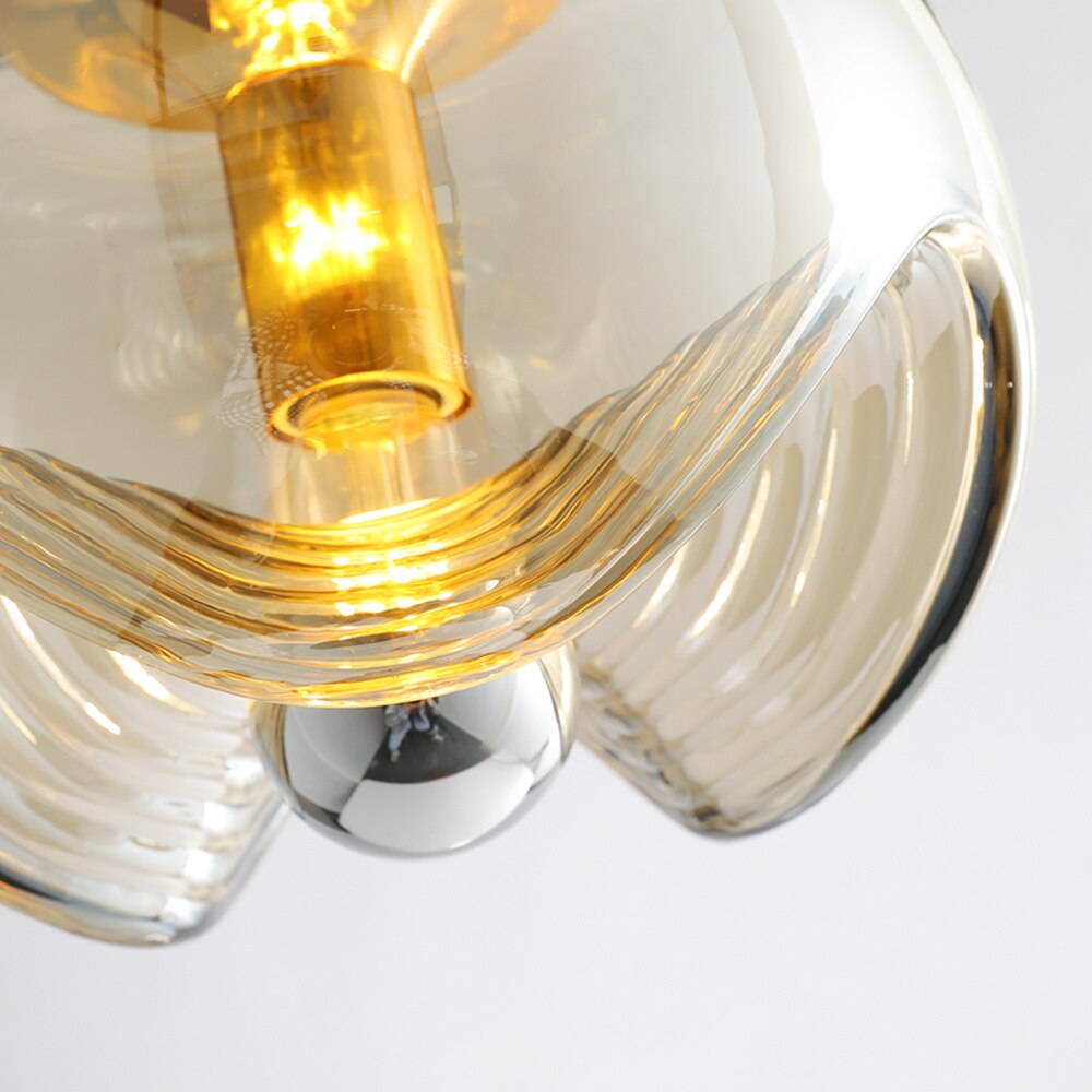 Artistic Brilliance Modern Glass Pendant Light