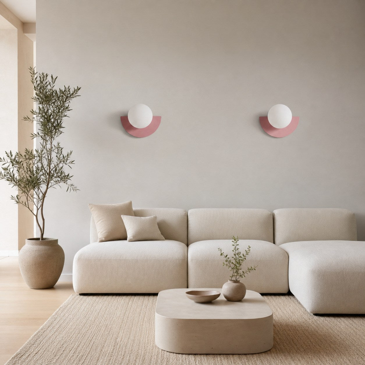 Luminous Macaron Colourful Orb Wall Lamp – Nordic Design Glass Lamp for Home or Office N14
