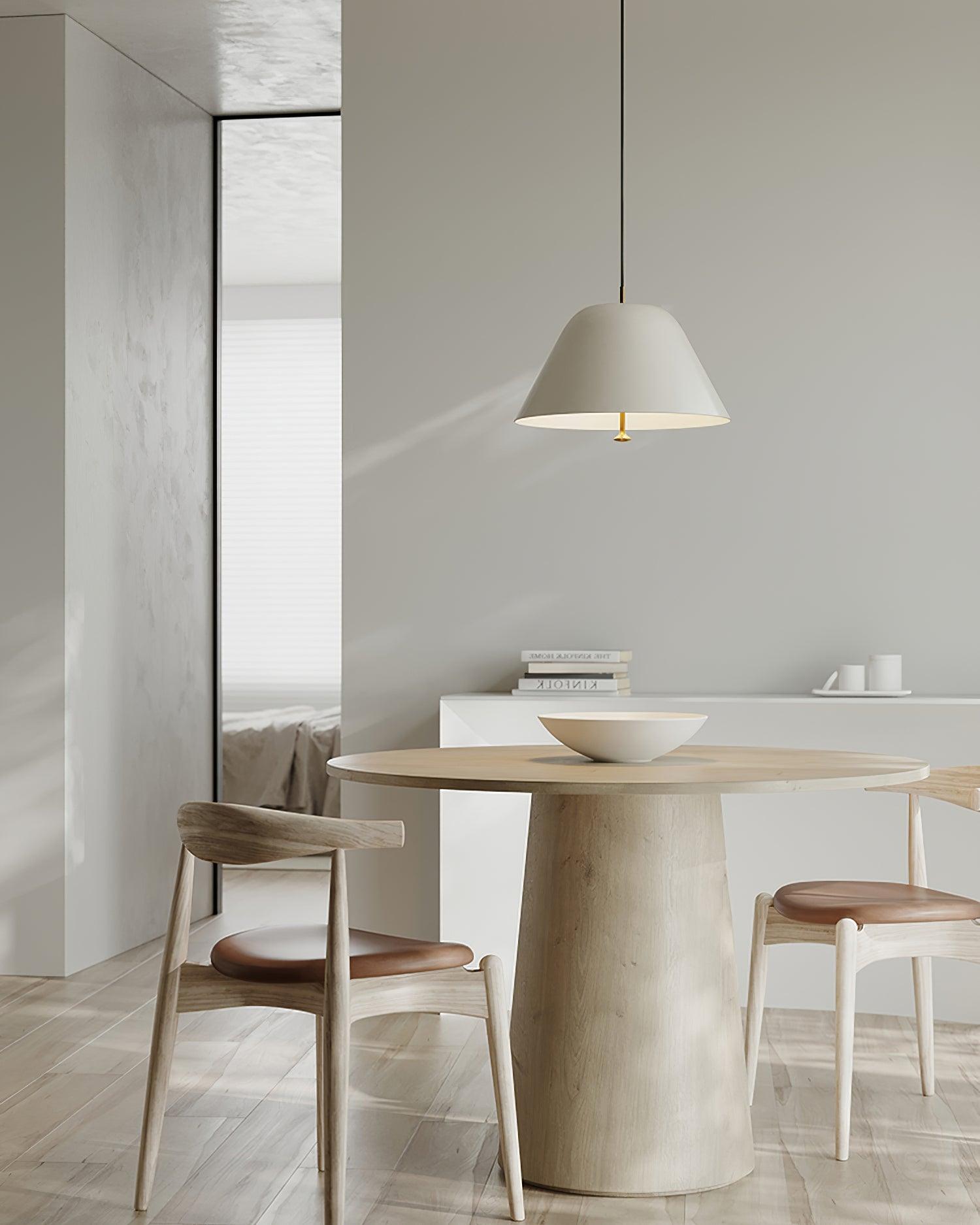 Simple Mushroom - Shaped Smooth Pendant Lighting