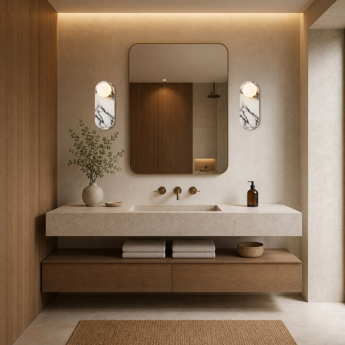 Modulo Marble Wall Lamp