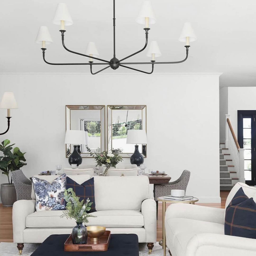 Piaf Grande Modern Industrial Metal Chandelier