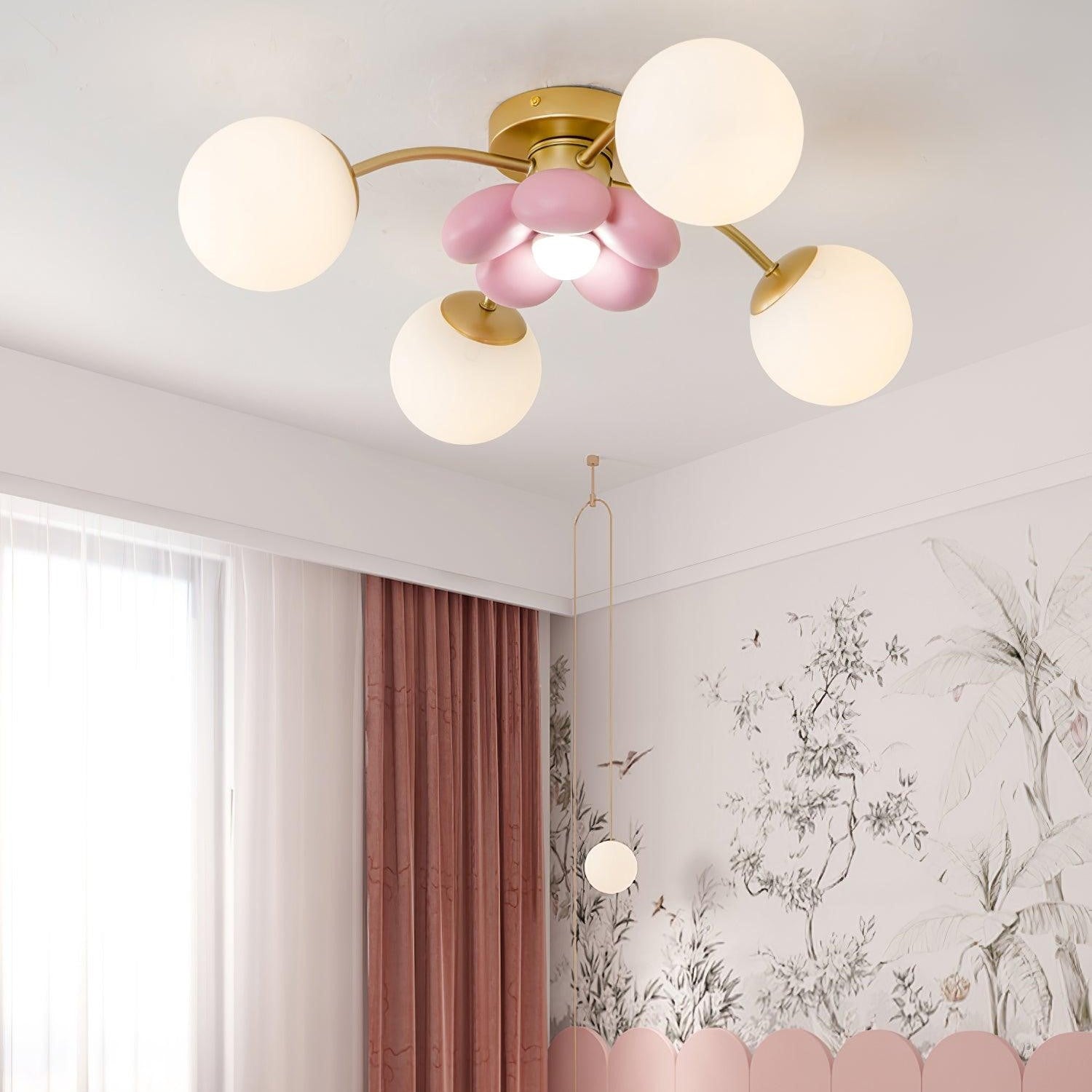 Simple Design Surround Flush Mount Lighting