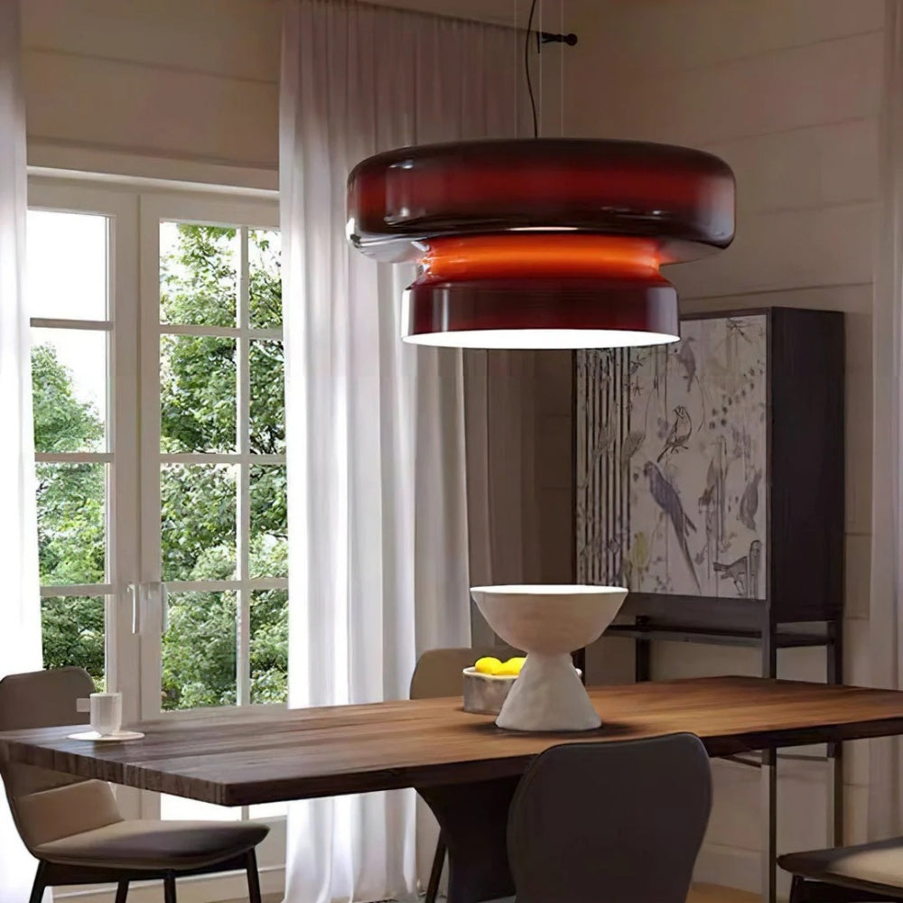Bohemia Pendant light - Multi Colored Glass Pendant Lamp