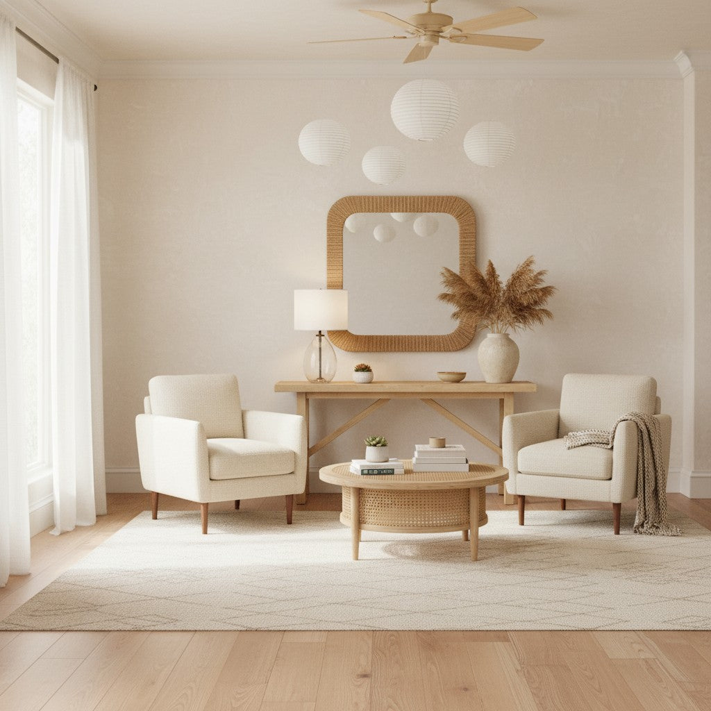 Sustaina Sustainable Glass Lamp - Recycled Materials and Contemporary Style for Reading Corner