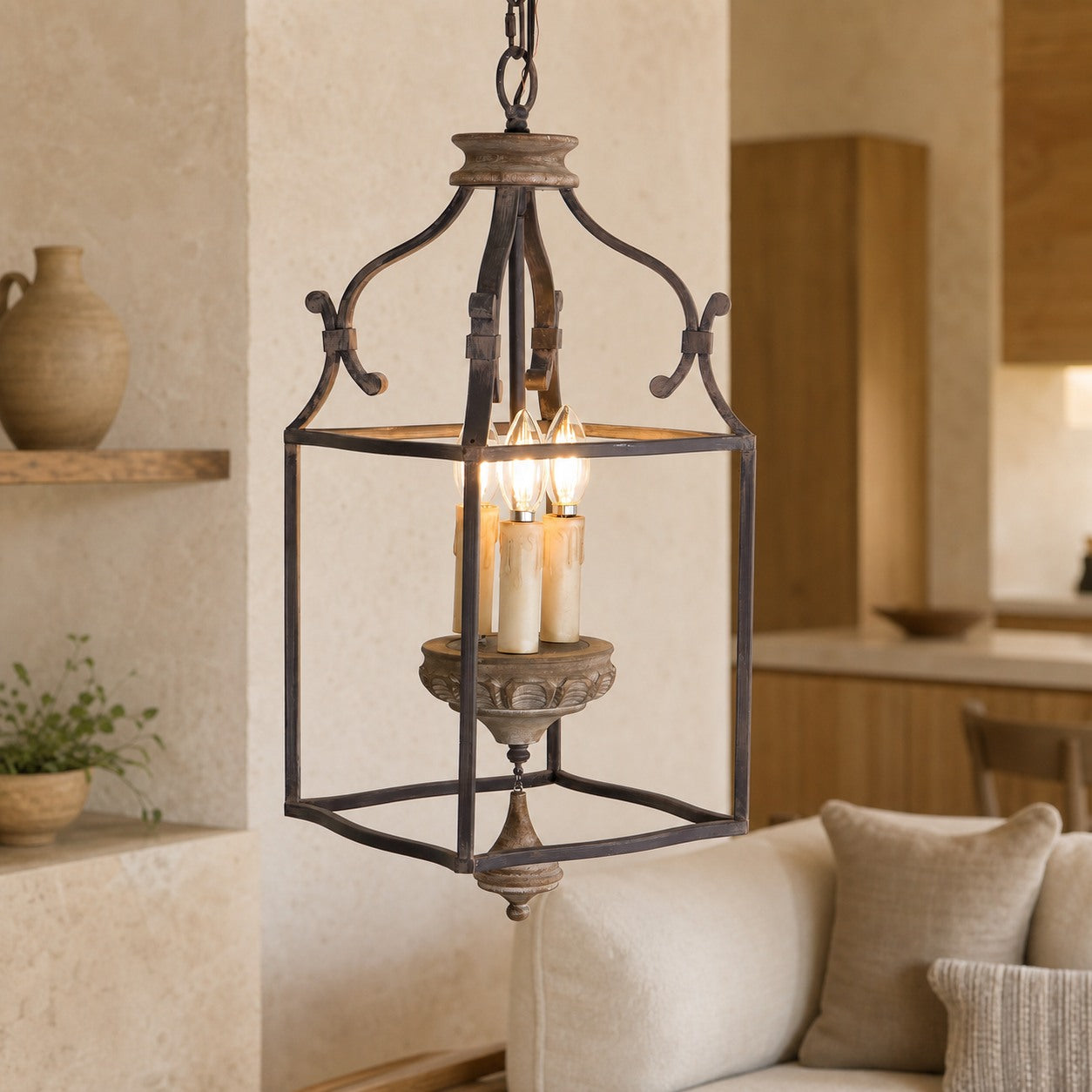 Traditional Birdcage Chandelier