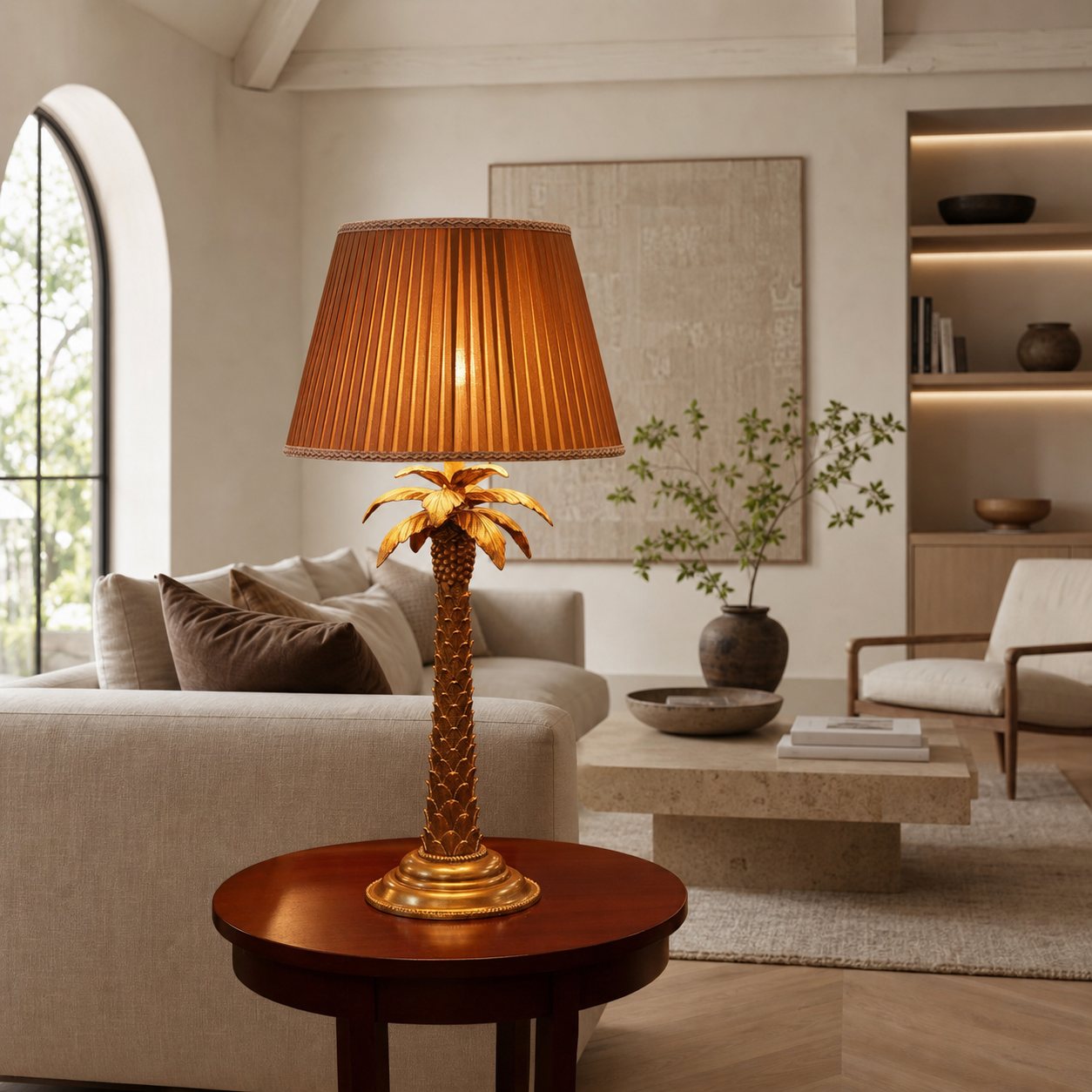 Palm Tree Table Lamp