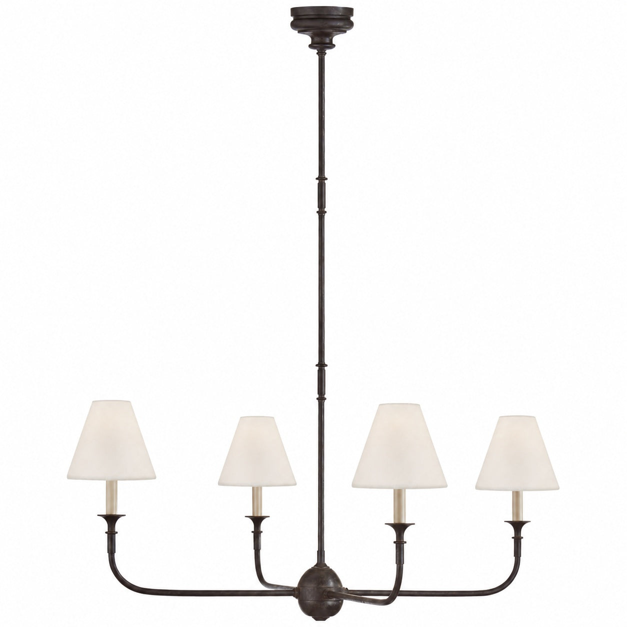 Piaf Grande Modern Industrial Metal Chandelier