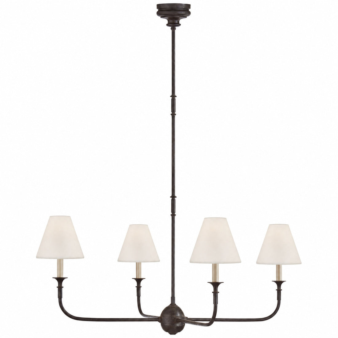 Piaf Grande Modern Industrial Metal Chandelier